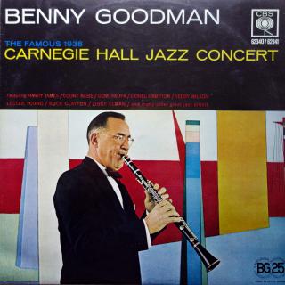 2xLP Benny Goodman ‎– The Famous 1938 Carnegie Hall Jazz Concert (Netherlands, ROZEVÍRACÍ OBAL SEŠITÝ SPONOU, LUXUSNÍ STAV MINT)