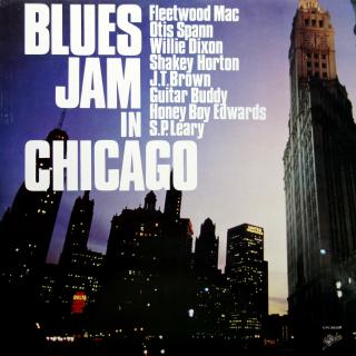 2xLP Blues Jam In Chicago  (Fleetwood Mac, Otis Spann, Willie Dixon, Shakey Horton, J.T. Brown, Guitar Buddy, Honey Boy Edwards, S.P. Leary, ALBUM, Reissue (origin.1969, Made In Holland, Chicago Blues) VELMI DOBRÝ STAV)