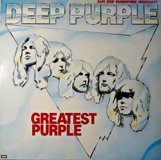 2xLP Deep Purple ‎– Greatest Purple (Na straně B první desky jsou tři výraznější škrábance, nicméně v záznamu pouze mírný praskot, žádný lupanec. Jinak hodně jemných vlásenek a jemných oděrek. Rozevírací obal mírně obnošený.)