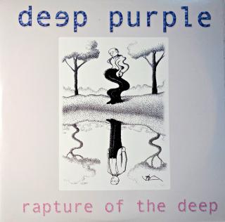 2xLP Deep Purple ‎– Rapture Of The Deep (Fialový vinyl s bílými žilkami, jakoby textura mramoru. Na deskách jen drobné známky používání. Rozevírací obal je taktéž ve velmi dobrém stavu.)