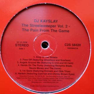 2xLP DJ Kay Slay ‎– The Streetsweeper Vol. 2: The Pain From The Game ((2004) PROMO)