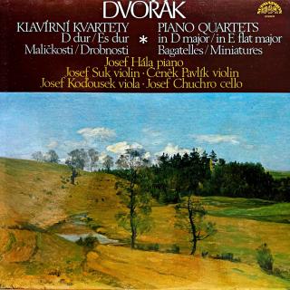 2xLP Dvořák - Piano Quartets In D Major / In E Flat Major / Bagatelles / Mini... (Top stav i zvuk!)