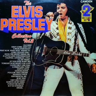 2xLP Elvis Presley ‎– The Elvis Presley Collection Vol.2 (Obě desky i rozevírací obal jsou v pěkném stavu, jen lehké stopy používání.)
