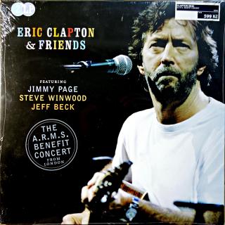 2xLP Eric Clapton &amp; Friends - The A.R.M.S. Benefit Concert From London (Zatavené ve fólii. Perfektní stav.)