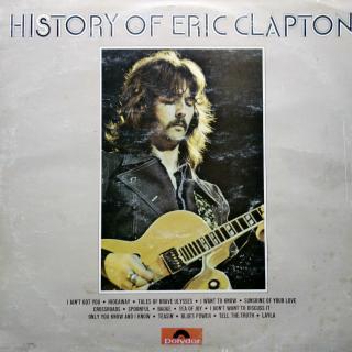 2xLP Eric Clapton ‎– History Of Eric Clapton (KOMPILACE (1972) OBAL MÁ SEDŘENÉ HRANY, DESKY VG+)