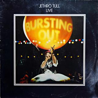 2xLP Jethro Tull ‎– Live - Bursting Out (Obě desky v pěkném stavu, pouze jemné vlásenky. Rozevírací obal je trochu obnošený.)