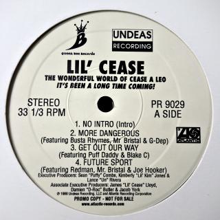 2xLP Lil' Cease ‎– The Wonderful World Of Cease A Leo (ALBUM (Promo, US, 1999, Thug Rap))