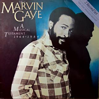 2xLP Marvin Gaye ‎– A Musical Testament 1964 - 1984 (Desky mírně ohrané s jemnými vlásenkami. Mírný praskot v tichých pasážích. Obal v pěkném stavu s drobnými oděrkami.)