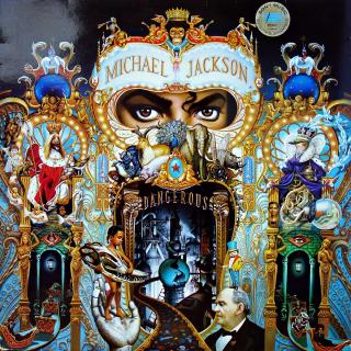 2xLP Michael Jackson ‎– Dangerous (ALBUM (Holland, 1991) PĚKNÝ STAV VG+)