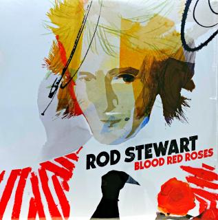 2xLP Rod Stewart – Blood Red Roses (Nové a stále zatavené ve fólii - perfektní stav.)