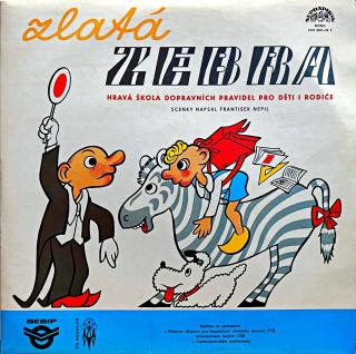 2xLP Spejbl &amp; Hurvínek – Zlatá Zebra (Hravá Škola Dopravních Pravidel Pro Děti) (Rozevírací obal.)