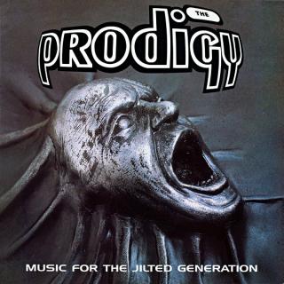 2xLP The Prodigy ‎– Music For The Jilted Generation (První vydání 1994. Desky v pěkném stavu, pouze velmi jemné vlásenky proti světlu. Rozevírací obal také ve velmi dobré kondici, jen drobné oděrky na hranách. Rare!)