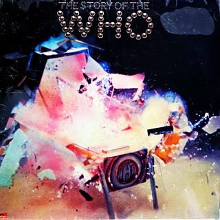 2xLP The Who – The Story Of The Who (Rozevírací obal s přílohou (8 stran, svázáno). Desky jsou v top stavu! )