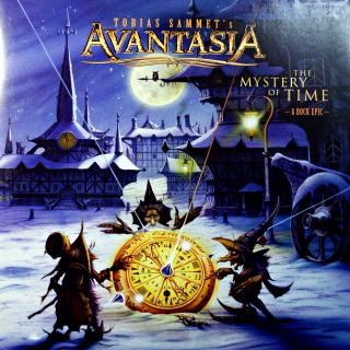 2xLP Tobias Sammet's Avantasia ‎– The Mystery Of Time (A Rock Epic) (Rozevírací obal. Přiložen plakát. Desky lehce ohrané.)