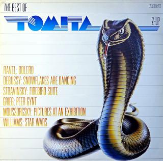 2xLP Tomita ‎– The Best Of Tomita (Na deskách pouze jemné vlásenky. Rozevírací obal je v pěkném stavu.)