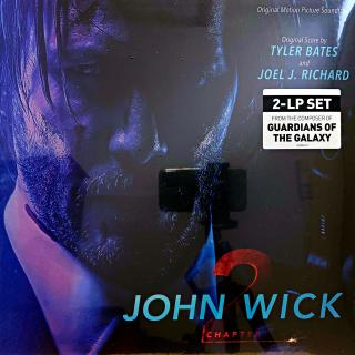 2xLP Tyler Bates &amp; Joel J. Richard - John Wick: Chapter 2 (Original Soundtrack) (Nové a stále zatavené ve fólii - perfektní stav.)
