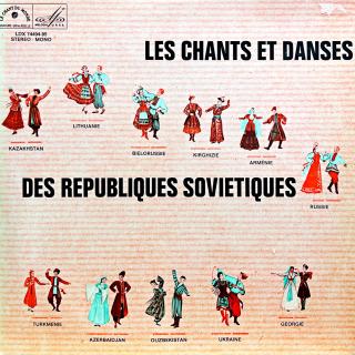 2xLP Various – Les Chants Et Danses Des Républiques Soviétiques (Rozevírací obal. Velmi pěkný stav i zvuk!)