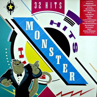 2xLP Various ‎– Monster Hits  (KOMPILACE (UK, Gatefold,  1989, Rock &amp; Roll, Pop Rock, House, Pop Rap, Disco, Soft Rock, Heavy Metal, Synth-pop))