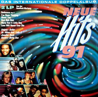2xLP Various ‎– Neue Hits 91 • Das Internationale Doppelalbum (Desky jsou už trochu ohrané, hodně vlásenek. Jemný praskot v tichých pasážích. Obal v pěkném stavu.)