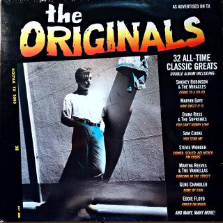 2xLP Various ‎– The Originals (Desky v pěkném stavu, pouze jemné vlásenky. Rozevírací obal má odřené hrany, potisk je pěkný, zachovalý.)
