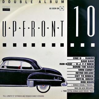 2xLP Various ‎– Upfront 10 (Kompilace, Partially Mixed (UK, 1988, Acid House, Breaks, Hip Hop, House) DESKA 1 V HORŠÍM STAVU, ALE LZE PŘEHRÁT BEZ VÝRAZNĚJŠÍCH LUPANCŮ)