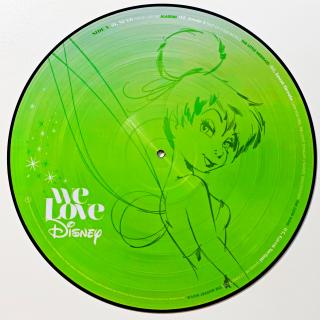 2xLP Various – We Love Disney (Oba vinyly jsou v krásném a lesklém stavu, pravděpodobně nehrané. V plastovém transparentním obalu a včetně přílohy viz foto. )