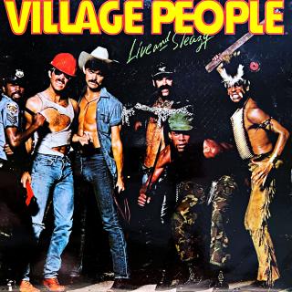 2xLP Village People – Live And Sleazy (Rozevírací obal. Pěkný stav i zvuk.)