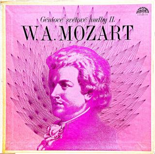 2xLP W. A. Mozart – Géniové Světové Hudby II. (V kartonovém boxu včetně brožury (8 stran). )