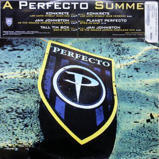 3x12  Various ‎– A Perfecto Summer ((2001) OBAL V HORŠÍM STAVU, DESKY G+)