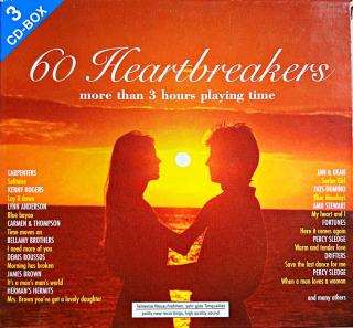3xCD Various – 60 Heartbreakers (V kartonovém boxu.)
