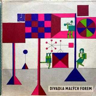 3xLP Divadla Malých Forem (Včetně brožury (16 stran, svázáno). Všechny tři desky jsou v krásném stavu, pár jemných vlásenek. Obal je taky v pěkném stavu, jen velmi lehké stopy používání.)