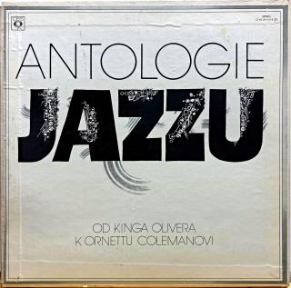 4xLP Various ‎– Antologie Jazzu (Od Kinga Olivera K Ornettu Colemanovi) (V kartonovém boxu včetně knížky (20 stran).)