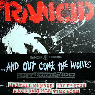 5x7  Rancid ‎– ...And Out Come The Wolves  (Bílý vinyl s červenými stříkanci. Desky i obaly jsou ve velmi dobrém stavu.)