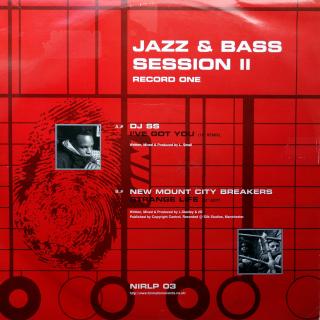 6x12  DJ SS ‎– Jazz &amp; Bass Session II  (KOMPILACE, UK, 1998, Limited Edition, Drum'n'Bass, )