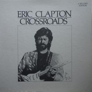 6xLP Eric Clapton ‎– Crossroads ((1988) KOMPILACE, V BOXU, BROŽURA S FOTKAMI, NA SPODNÍ HRANĚ BOXU JSOU STOPY PO VLHKOSTI A ODĚRKY, DESKY I JEDNOTLIVÉ OBALY K NIM JSOU V BEZVADNÉM STAVU  )