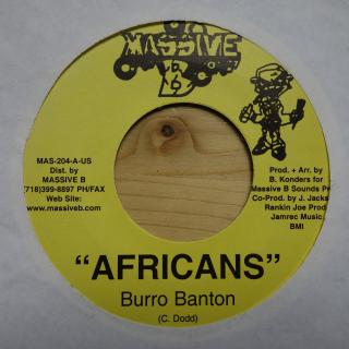 7  Burro Banton ‎– Africans ((2002))