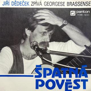 7  Jiří Dědeček ‎– Špatná Pověst (Deska i obal jsou v pěkném stavu, pár velmi jemných vlásenek.)