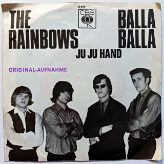 7  The Rainbows – Balla Balla (Deska je v dobrém stavu, jen mírně ohraná s vlásenkami. Hraje fajn, velmi dobrý zvuk. Obal je trochu obnošený.)