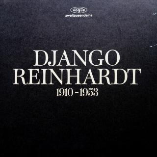 BOX 5xLP Django Reinhardt ‎– 1910 - 1953 (KOMPILACE, V KARTONOVÉM BOXU (1983, Germany, Gypsy Jazz, Swing) BROŽURA, VELMI DOBRÝ STAV )