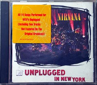 CD Nirvana – MTV Unplugged In New York (Pěkný stav.)