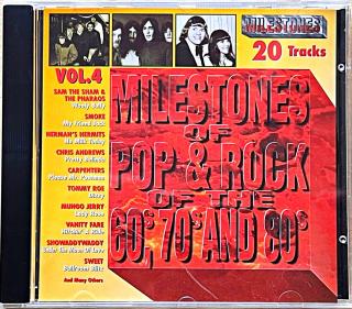 CD Various – Milestones Of Pop &amp; Rock Of The 60's, 70's And 80's Vol. 4