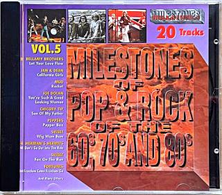 CD Various – Milestones Of Pop &amp; Rock Of The 60s, 70s And 80s Vol. 5