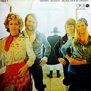 LP ABBA - Björn, Benny, Agnetha &amp; Frida (Deska i obal jsou v krásném a lesklém stavu, jen pár jemných vlásenek. Hraje výborně, čistý zvuk.)