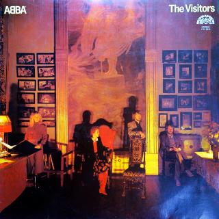 LP ABBA ‎– The Visitors (Deska je pěkná a lesklá, jen lehce ohraná s velmi jemnými vlásenkami. Hraje fajn, výborný zvuk. Obal je v perfektní kondici. Orig. vnitřní obal s textem.)