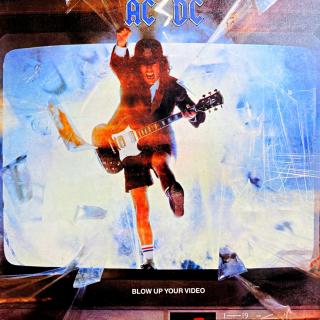 LP AC/DC ‎– Blow Up Your Video (Deska v horším stavu. Včetně orig. vnitřní obal s potiskem.)