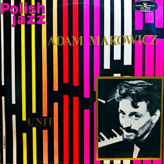LP Adam Makowicz – Unit / Polish Jazz Vol. 35 (Deska je v krásném a lesklém stavu, pravděpodobně nehraná. Obal je taky v perfektní kondici, jen drobný popisek na zadní straně.)