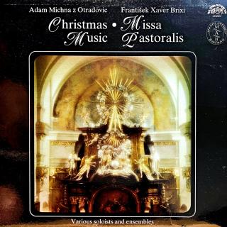 LP Adam Michna z Otradovic, F.X. Brixi – Christmas Music, Missa Pastoralis (Včetně přílohy. Pěkný stav.)