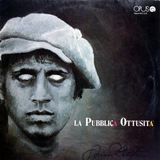 LP Adriano Celentano ‎– La Pubblica Ottusità (Deska trochu ohraná, vlásenky a jemné povrchové oděrky. Hraje fajn, dobrý zvuk. Obal jen lehce obnošený.)