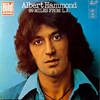 LP Albert Hammond ‎– 99 Miles From L.A. (Deska mírně ohraná, jemné vlásenky a drobné oděrky. Hraje fajn. Obal mírně obnošený, obroušené hrany.)