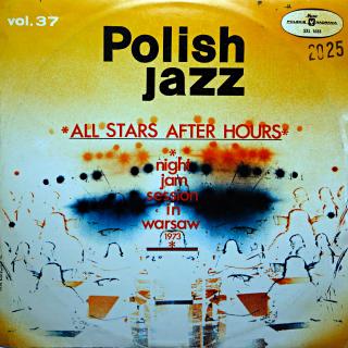 LP All Stars After Hours ‎– Night Jam Session In Warsaw 1973 (Na desce jeden povrchový škrábanec a několik jemných vlásenek. Zvuk je bezvadný a čistý. Obal jen lehce obnošený.)